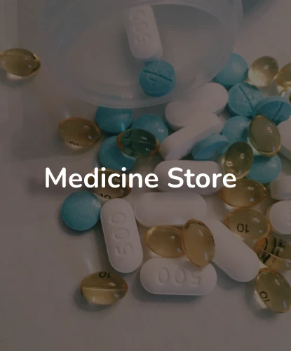 medicine store development cost